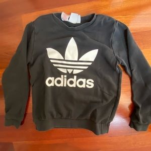 Black girls Adidas crew neck